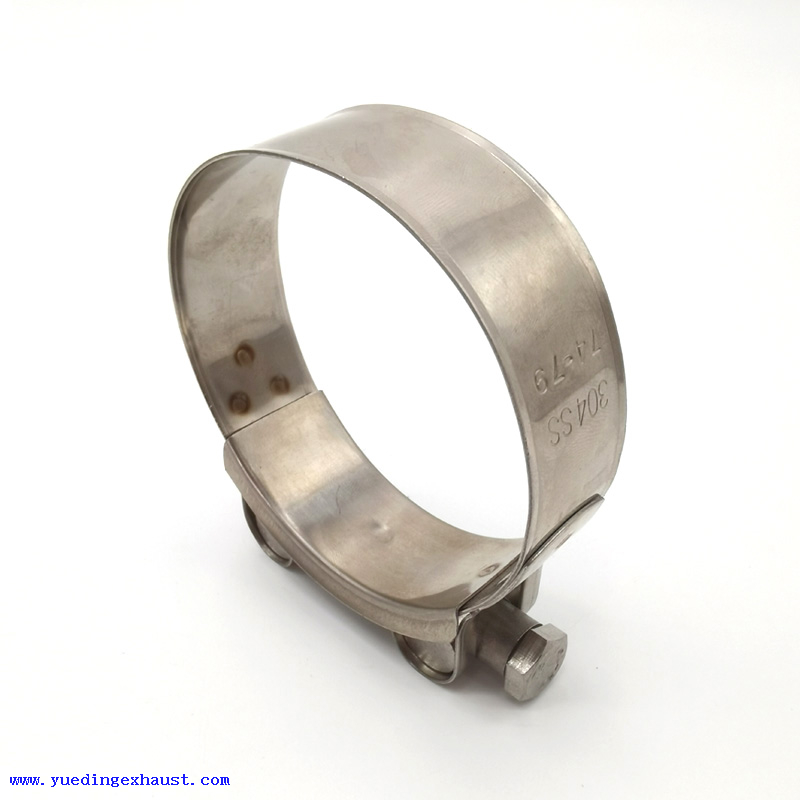Collier de serrage robuste en métal SS304 avec écrou solide W4