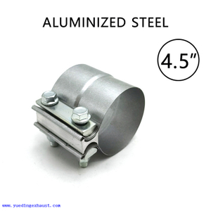 4 1/2' 4,5' Collier de serrage pour joint d'échappement en acier aluminisé 4,5' OD à 4,50' ID